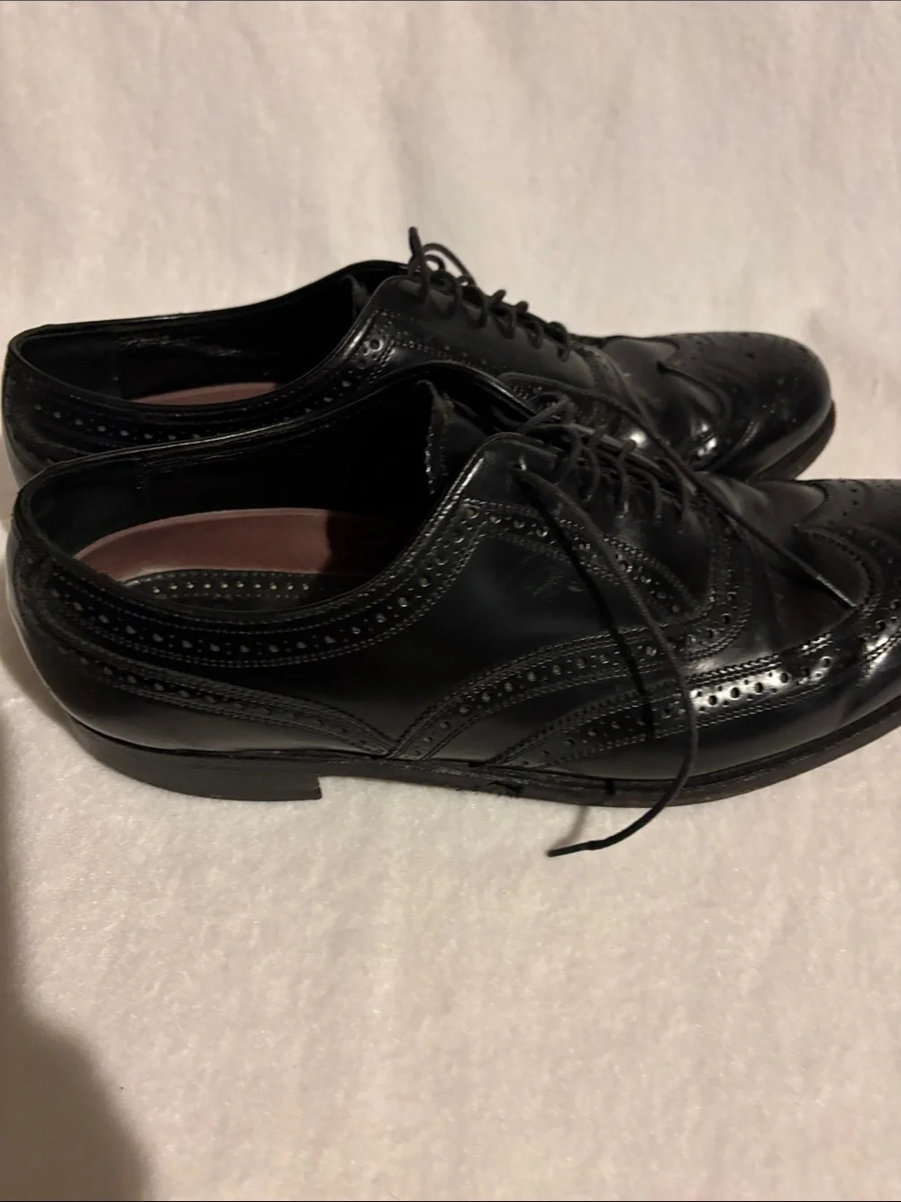Florsheim Black Men's Wingtip Oxford Dress Shoes